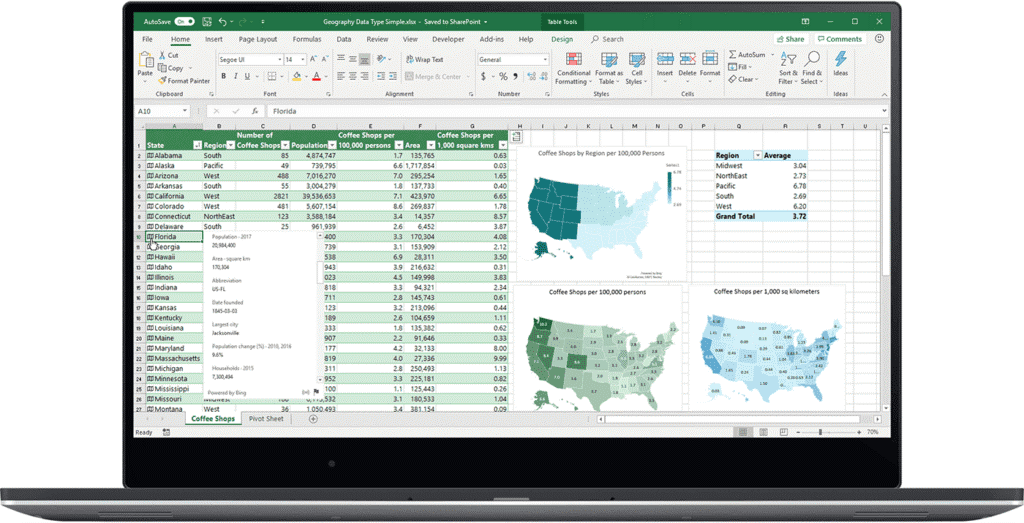 Quản lý tài chính thông qua tính năng Money của Excel